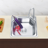 Hot Sale Stainless Steel 201 Material Integrated Pressing Sink Wholesale Price