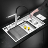 New Style High Quality Multifunction Undermount Kitchen Sink 