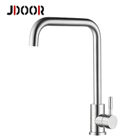 Healthy zinc alloy Chrome Plated Hot And Cold Kitchen Faucet