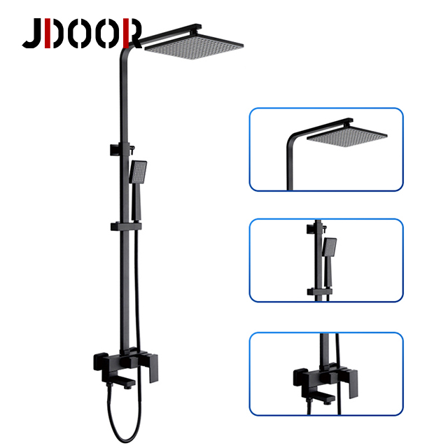 Wall Mounted Exposed shower Set with handshower for home from China