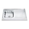 SUS304 And SUS201 Materials Single Basin Stainless